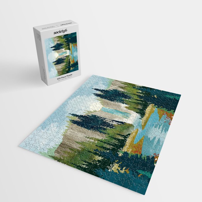 Waterfall Vista Jigsaw Puzzle Gallery Image 2