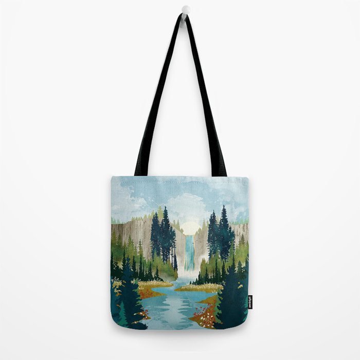 Waterfall Vista Tote Bag Gallery Image 2