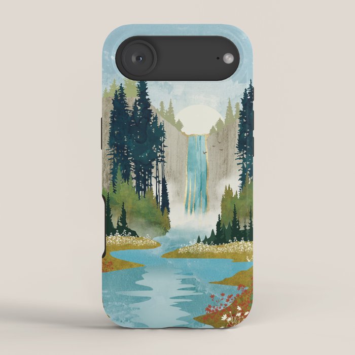 Waterfall Vista iPhone Case Gallery Image 2