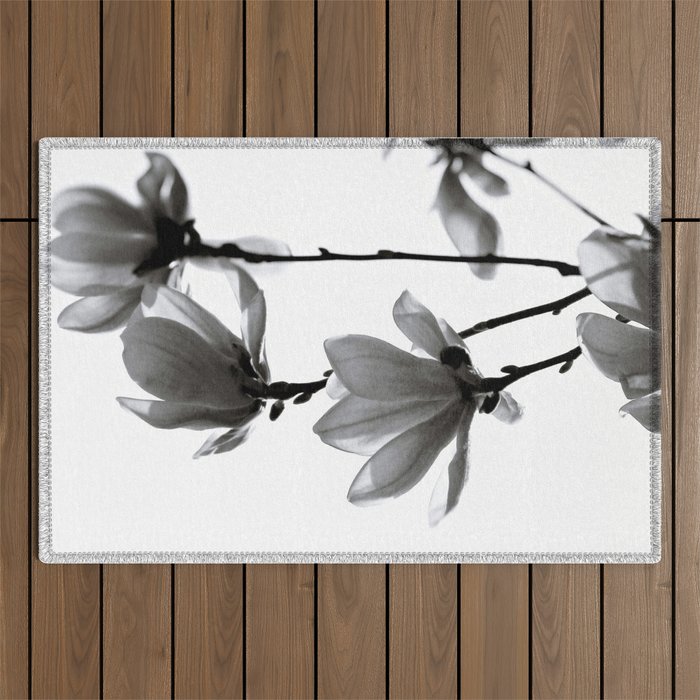 BLACK MAGNOLIA Outdoor Rug Gallery Image 1