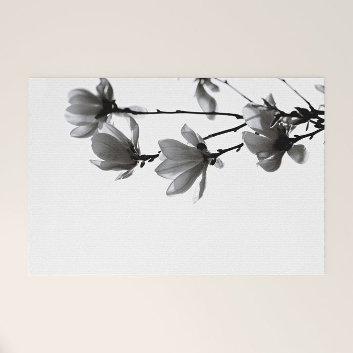 BLACK MAGNOLIA Welcome Mat Gallery Image 1