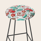 Mele Kalikimaka Hawaiian Christmas gingerbread cookies // white background Stool Gallery Image 2