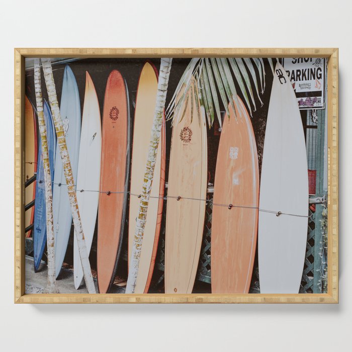 lets surf ii Serving Tray Gallery Image 1