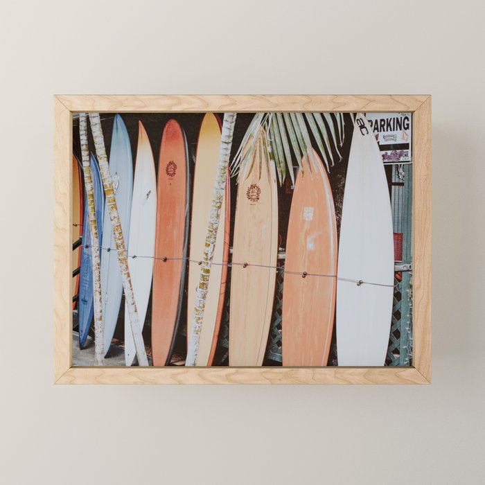 lets surf ii Mini Art Print Gallery Image 1