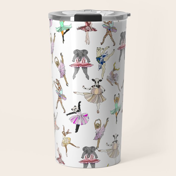 Animal Ballerinas Travel Mug Gallery Image 1