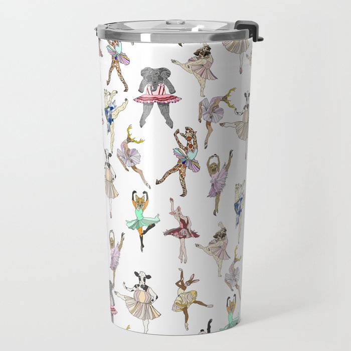 Animal Ballerinas Travel Mug Gallery Image 2