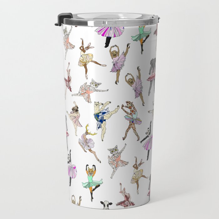 Animal Ballerinas Travel Mug Gallery Image 3