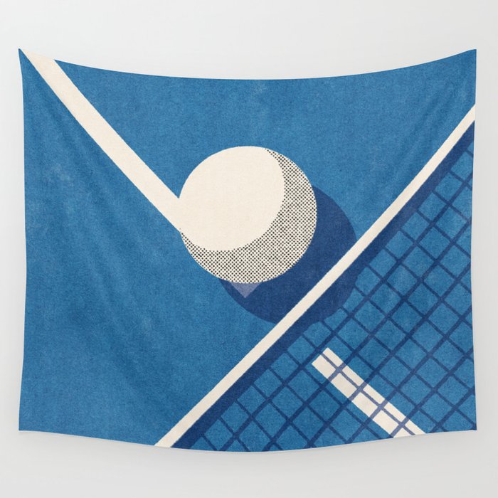 BALLS - Table Tennis - II Wall Tapestry Gallery Image 4