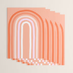 Rise above the Rainbow - Peachy pastels Wrapping Paper Gallery Image 3
