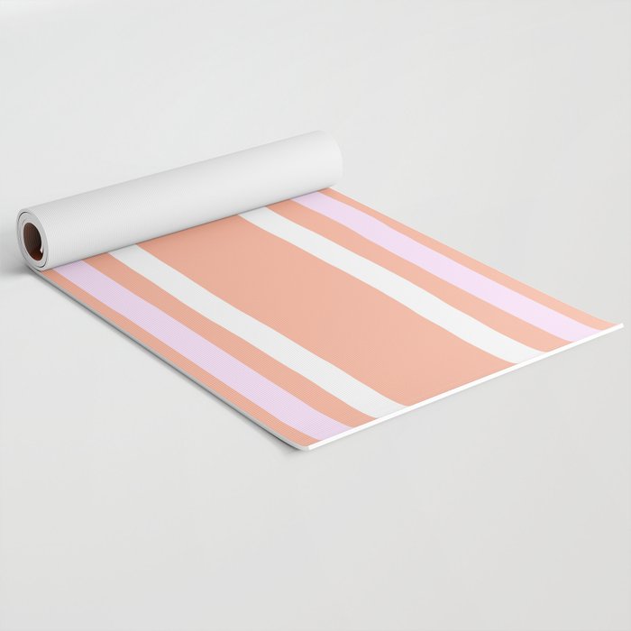 Rise above the Rainbow - Peachy pastels Yoga Mat Gallery Image 2