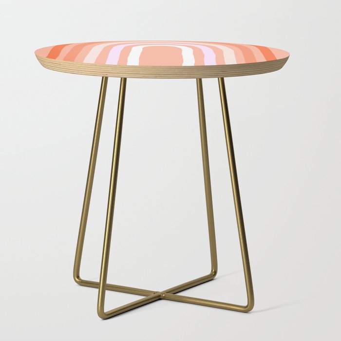 Rise above the Rainbow - Peachy pastels Side Table Gallery Image 1