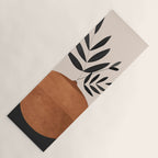 Minimal Abstract Art Vase Plant 6 Yoga Mat Gallery Image 1