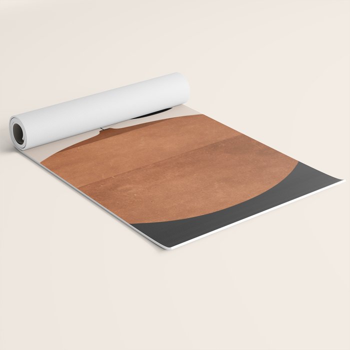 Minimal Abstract Art Vase Plant 6 Yoga Mat Gallery Image 2
