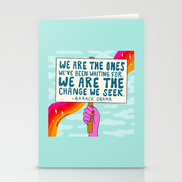 We Are the Ones Stationery Card Gallery Image 2