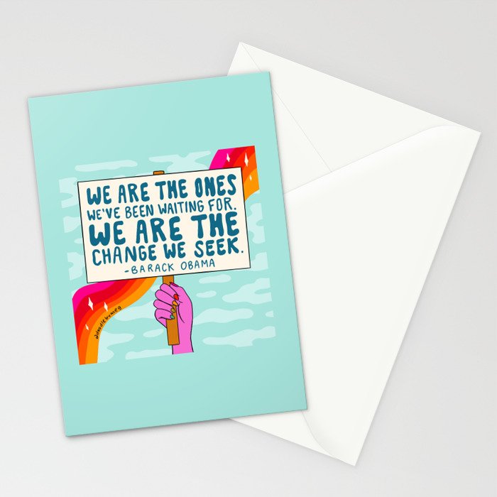 We Are the Ones Stationery Card Gallery Image 2