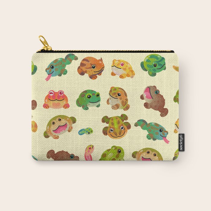 Horned frog - bright Carry All Pouch Gallery Image 1