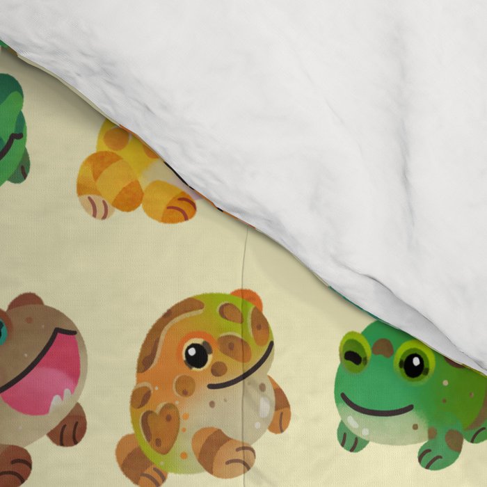 Horned frog - bright Comforter Gallery Image 4