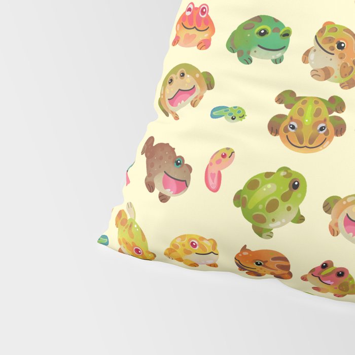 Horned frog - bright Pillow Sham Gallery Image 4