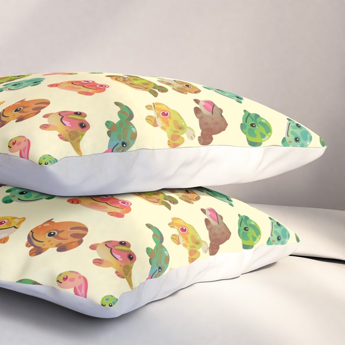 Horned frog - bright Pillow Sham Gallery Image 3