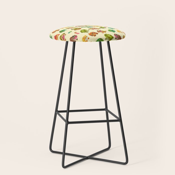 Horned frog - bright Stool Gallery Image 1