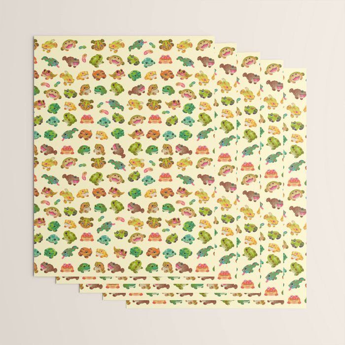 Horned frog - bright Wrapping Paper Gallery Image 3