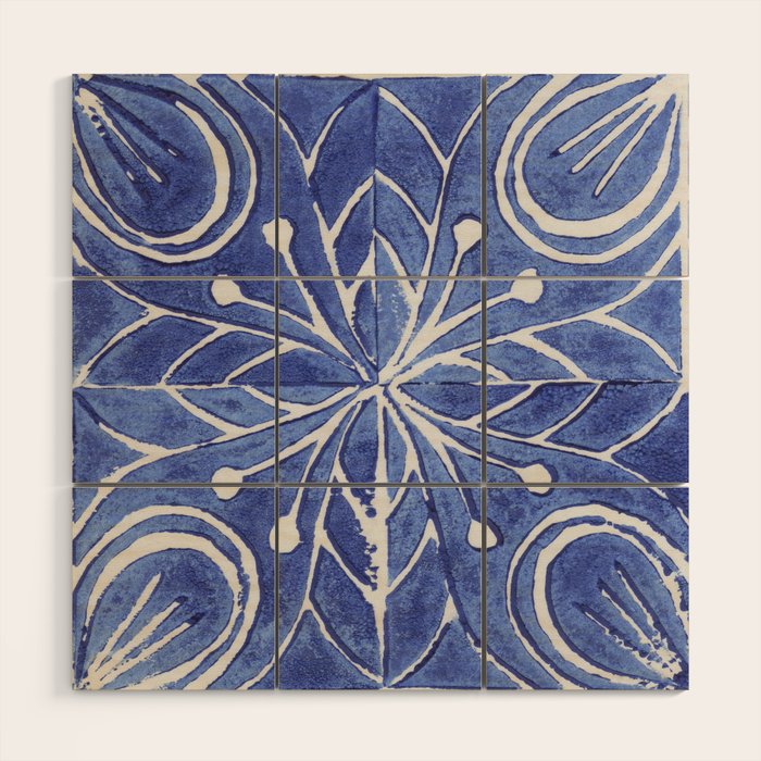 Azulejos Wood Wall Art Gallery Image 1