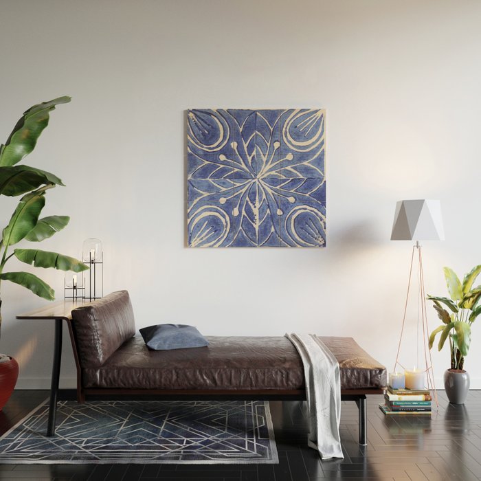 Azulejos Wood Wall Art Gallery Image 2