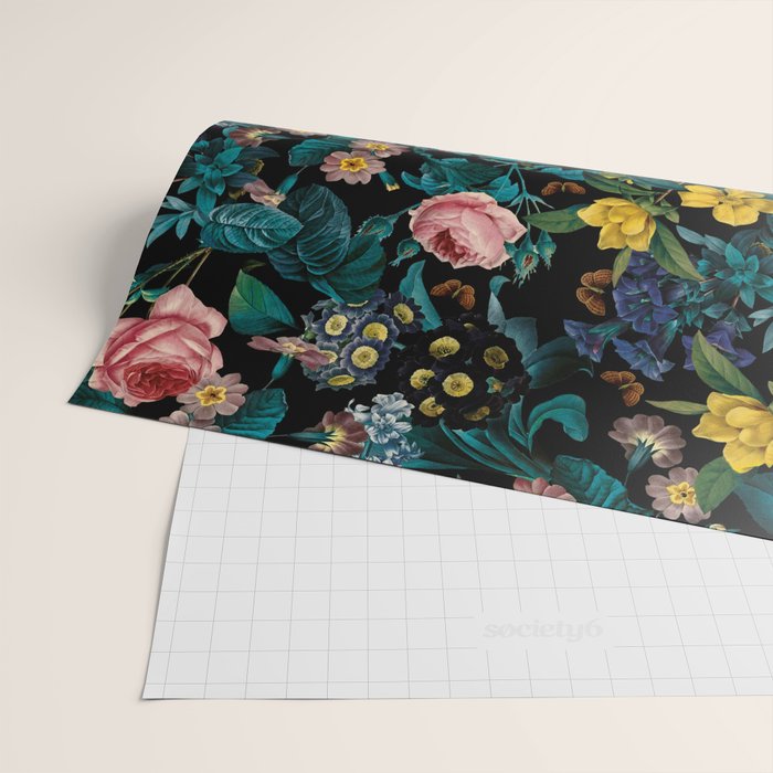 Night Garden XXV Wrapping Paper Gallery Image 2
