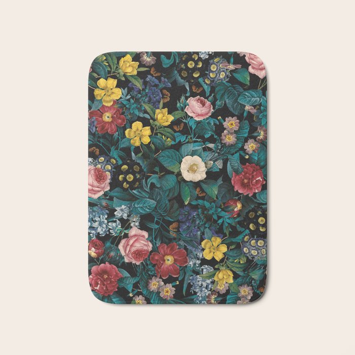 Night Garden XXV Bath Mat Gallery Image 1