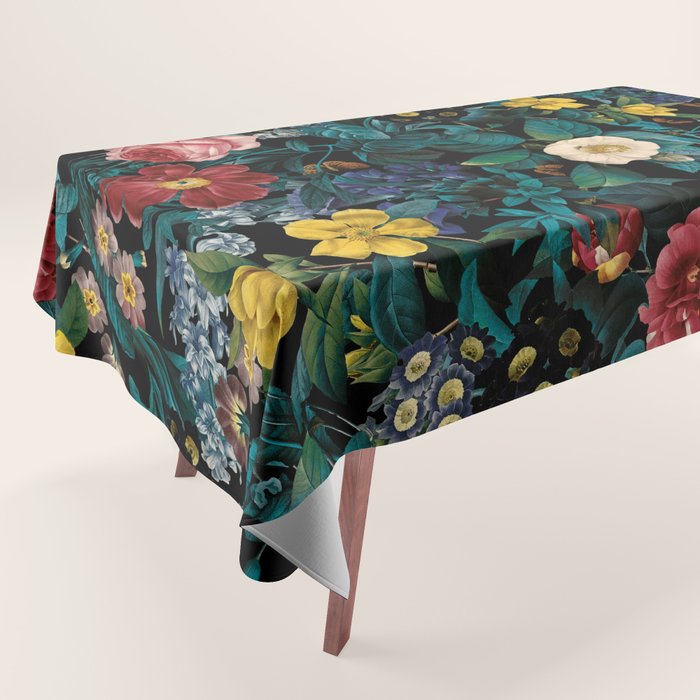 Night Garden XXV Tablecloth Gallery Image 1