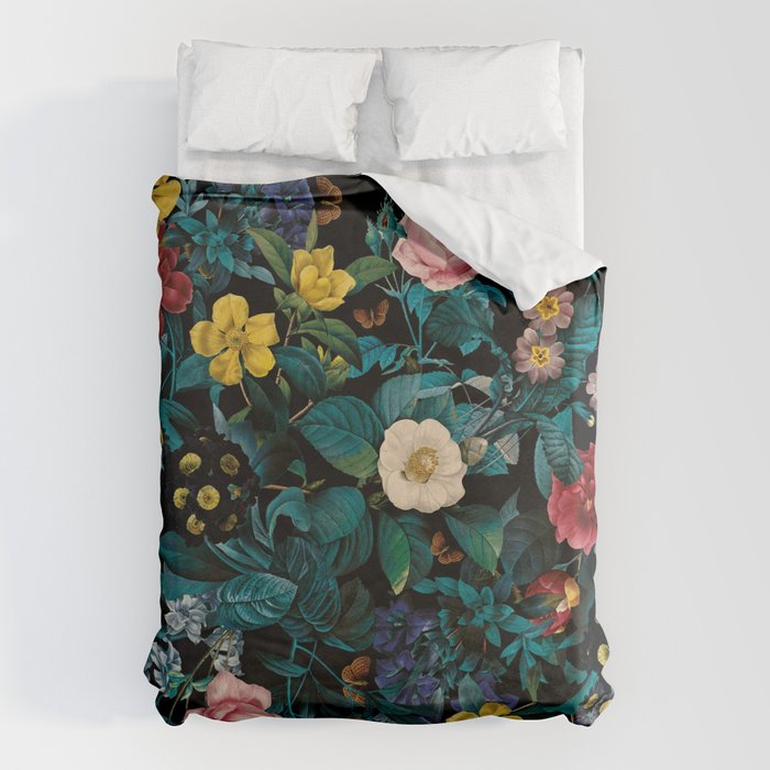 Night Garden XXV Duvet Cover Gallery Image 1