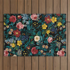 Night Garden XXV Outdoor Rug Gallery Image 1