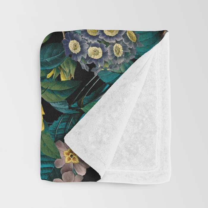 Night Garden XXV Throw Blanket Gallery Image 3