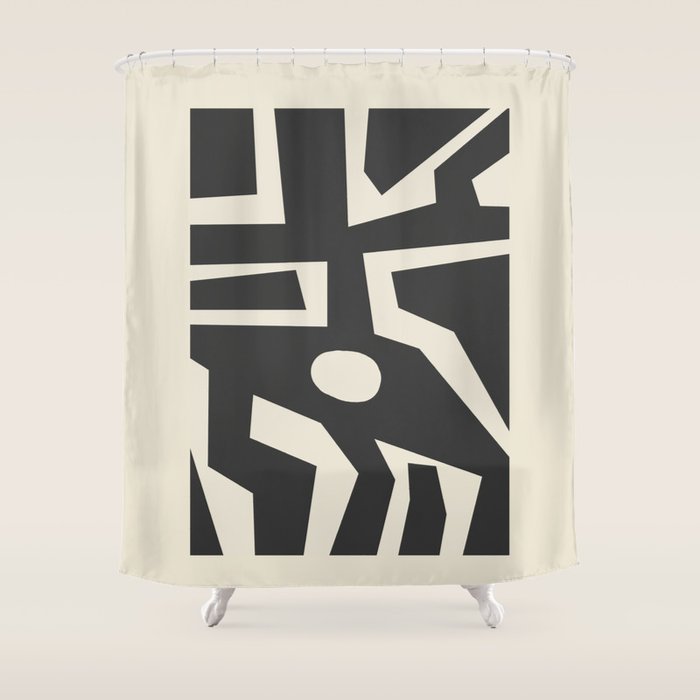 Geometrical Play 10 Shower Curtain Gallery Image 1