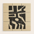 Geometrical Play 10 Wood Wall Art Gallery Image 1