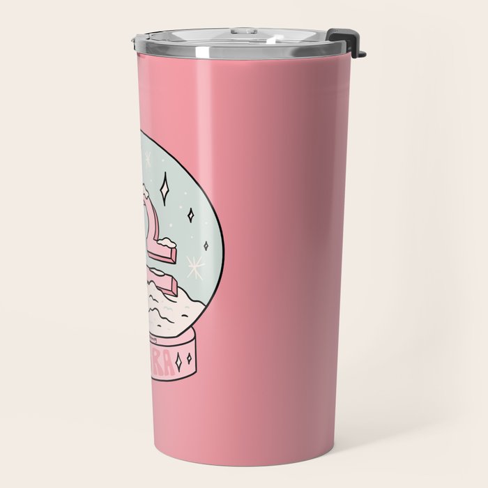 Libra Snow Globe Travel Mug Gallery Image 2