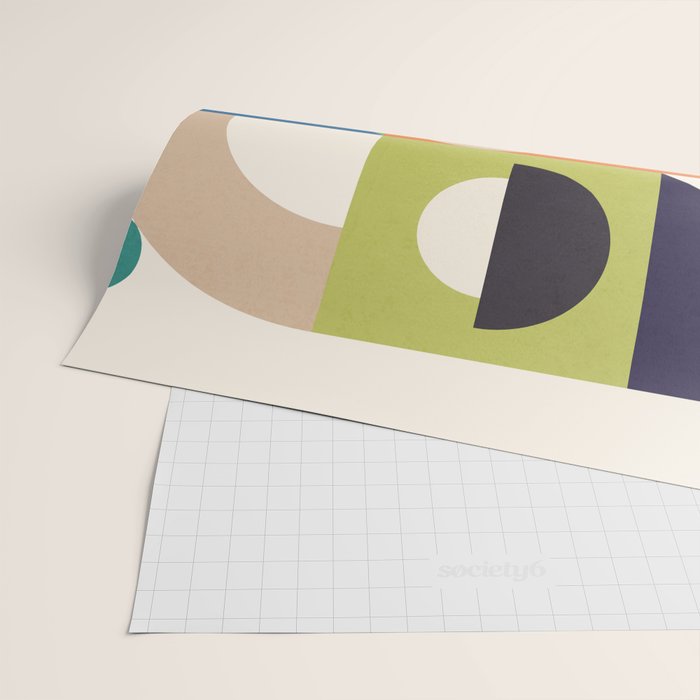 Roud Flow No 1 Wrapping Paper Gallery Image 2
