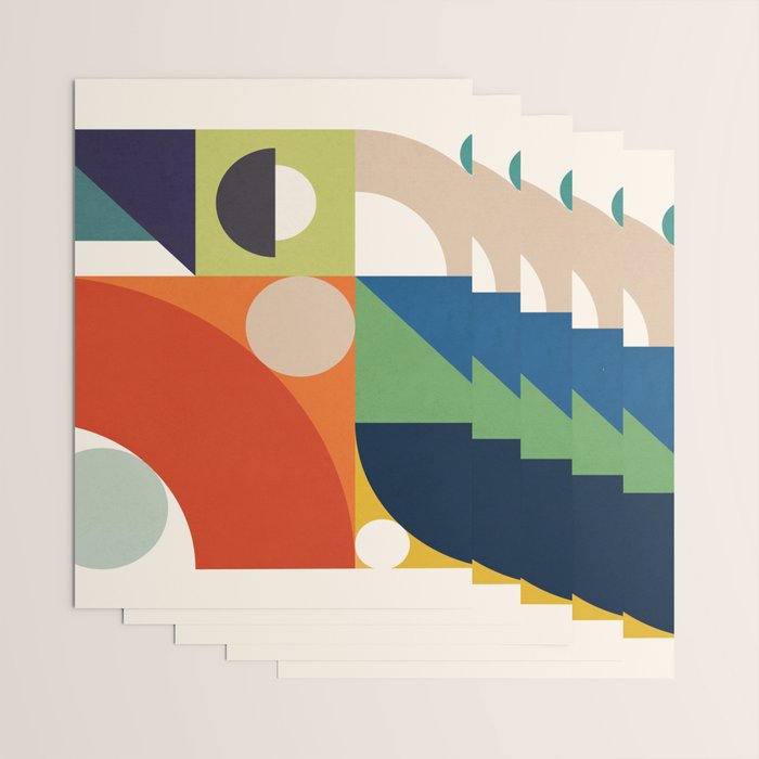 Roud Flow No 1 Wrapping Paper Gallery Image 3