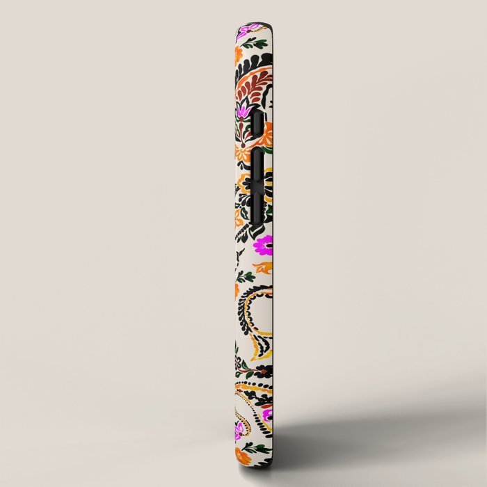 Vibrant paisley print iPhone Case Gallery Image 2