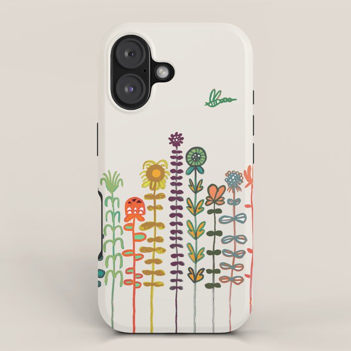 Happy garden iPhone Case Gallery Image 1