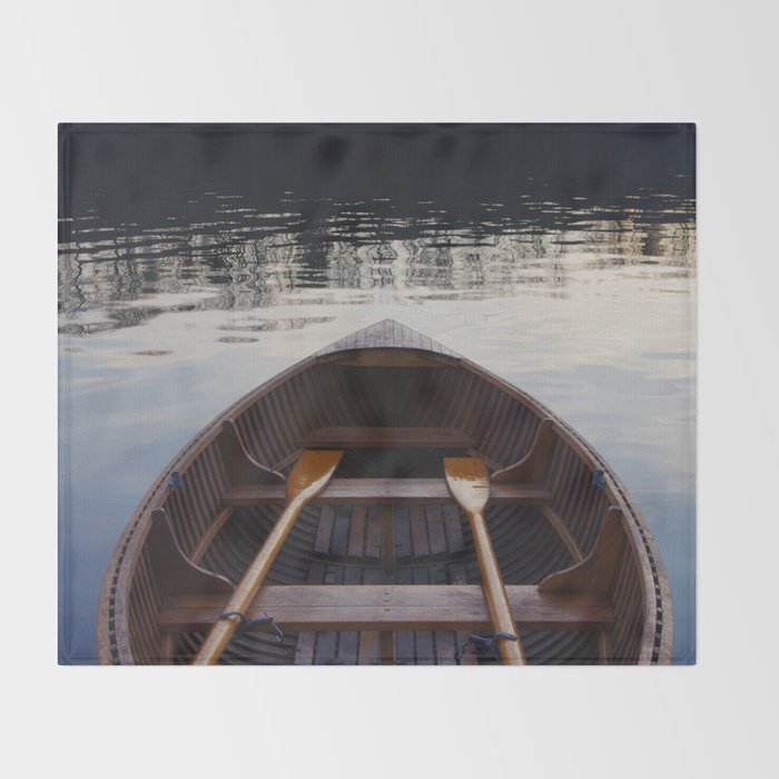 No where to row Throw Blanket Gallery Image 2