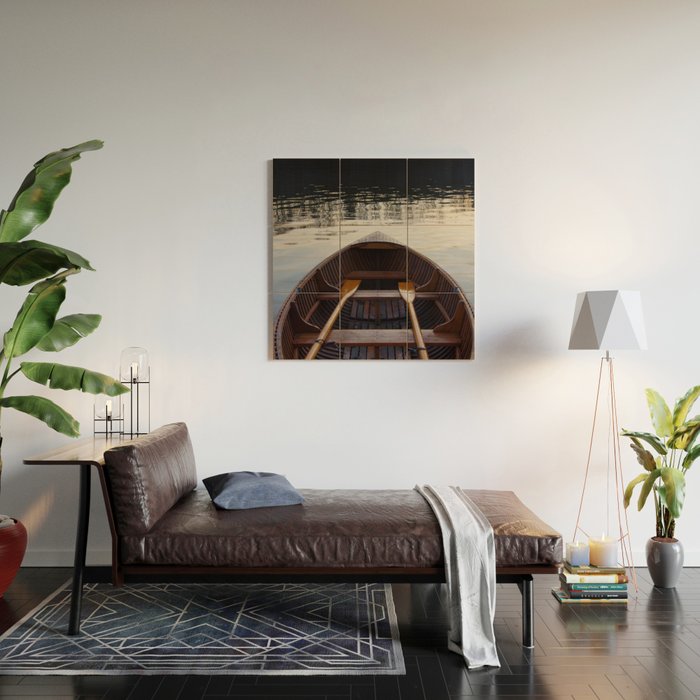 No where to row Wood Wall Art Gallery Image 2