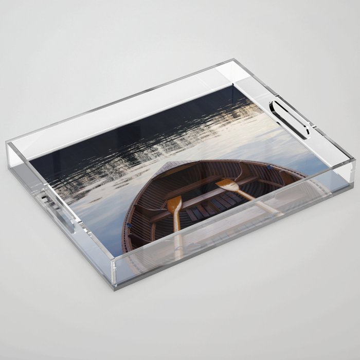 No where to row Acrylic Tray Gallery Image 1