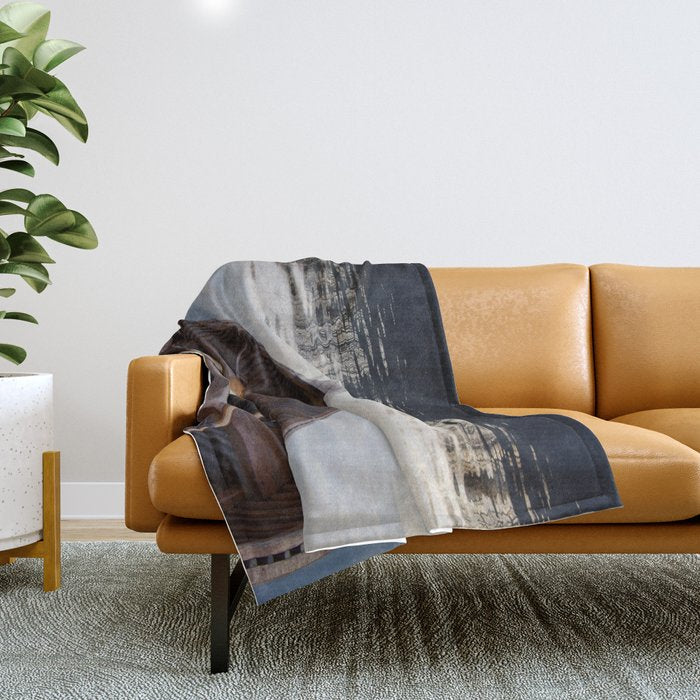No where to row Throw Blanket Gallery Image 1