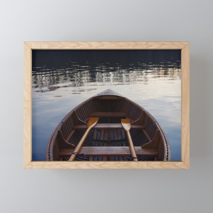 No where to row Mini Art Print Gallery Image 1