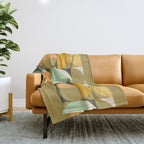 Modern Geometric 91A Throw Blanket Gallery Image 1