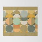 Modern Geometric 91A Throw Blanket Gallery Image 2