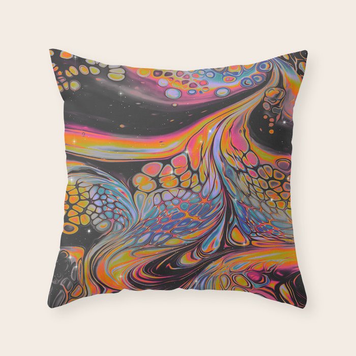 FRACTURES Throw Pillow Gallery Image 1