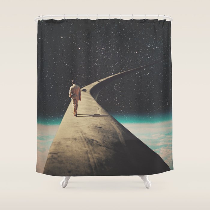 We Chose This Road My Dear Shower Curtain Gallery Image 1