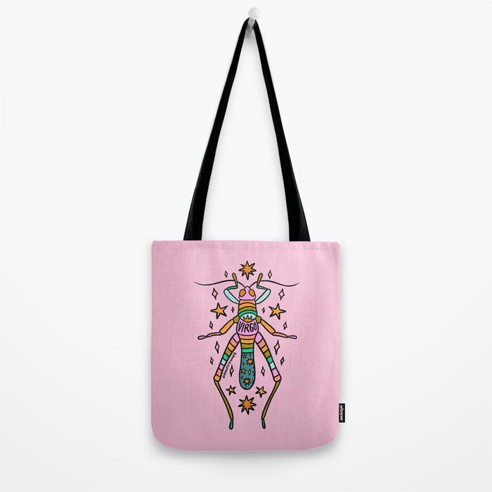 Virgo Grasshopper Tote Bag Gallery Image 2